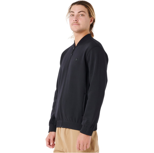 2025 Rip Curl Männer Anti Series Mick Fanning Bomberjacke 0A1MFL - Black